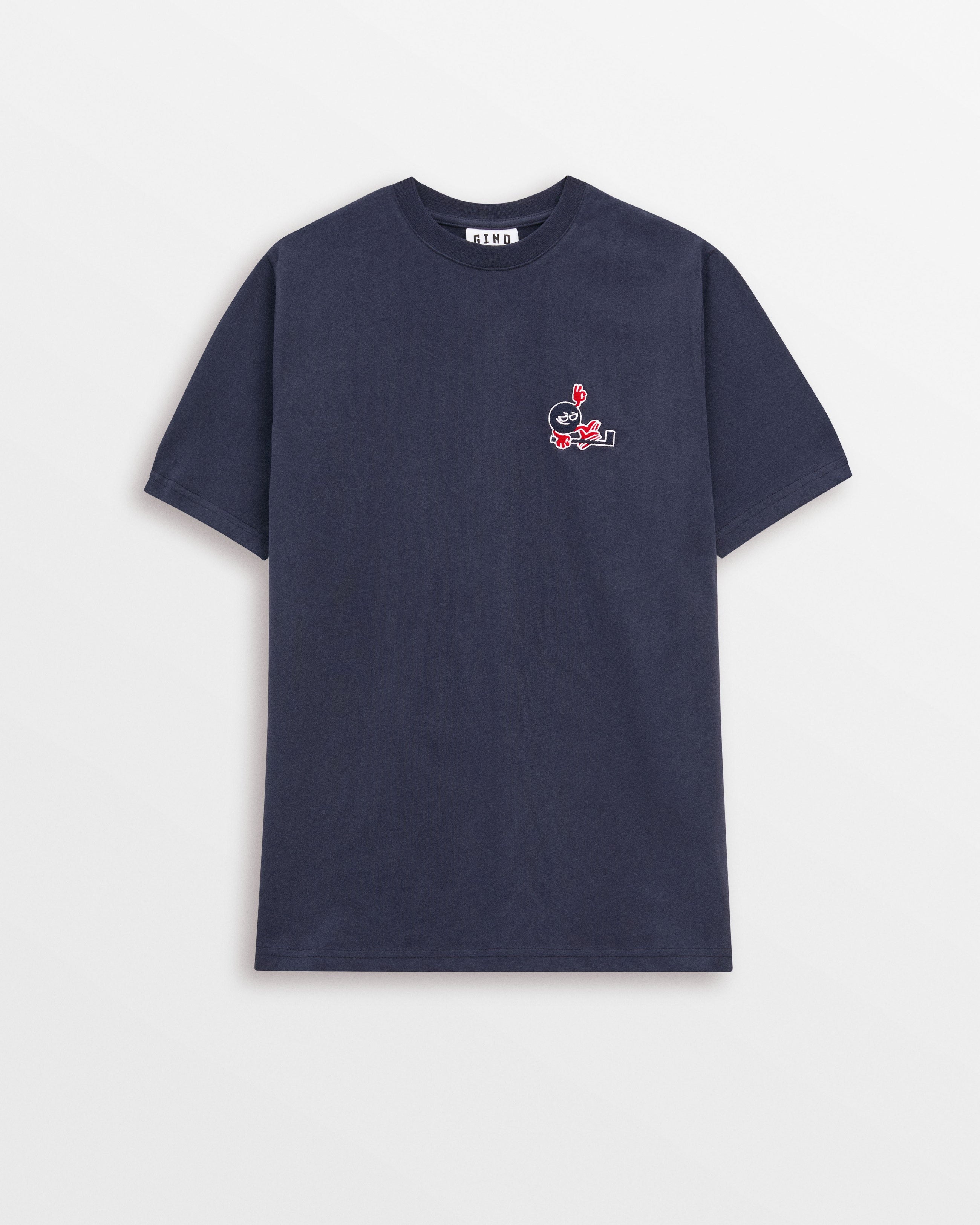 Gino Patch Navy Tee