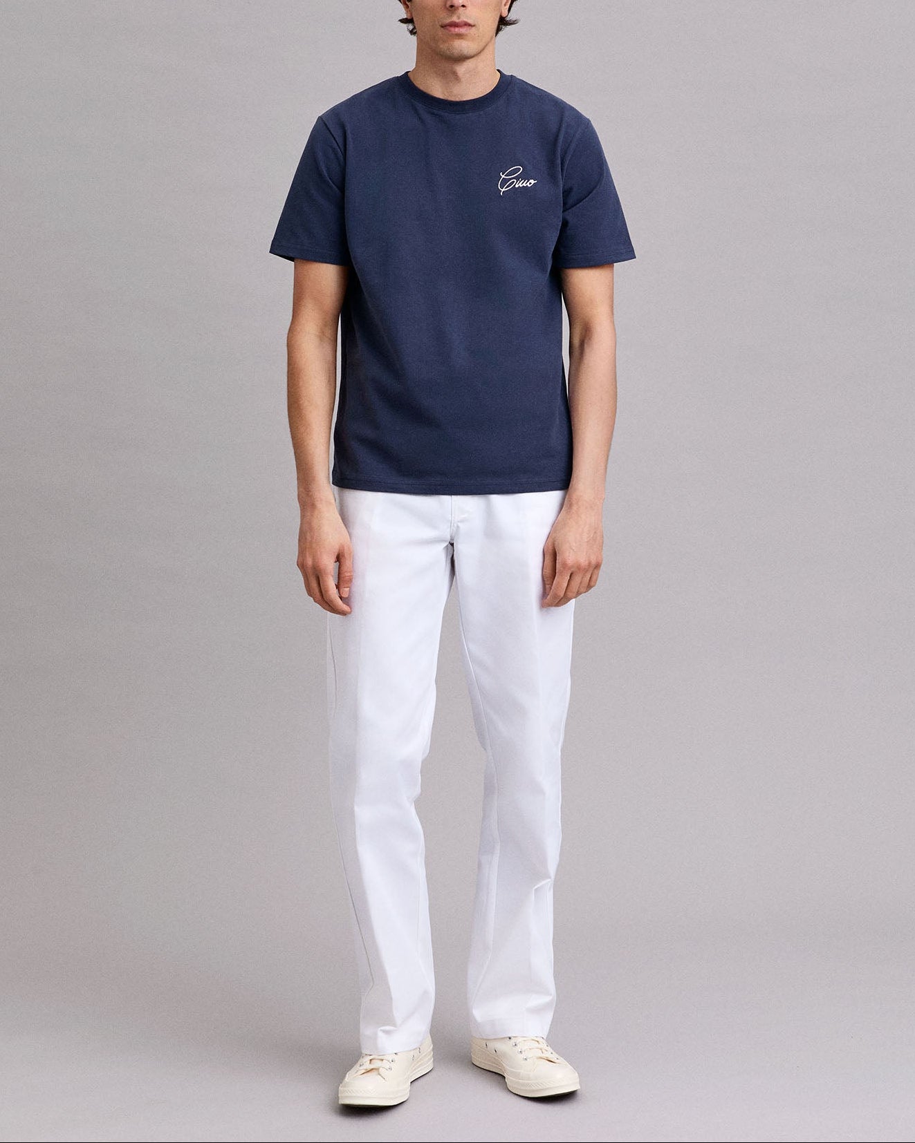 Effortless Navy Tee