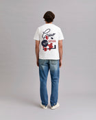 Effortless Print White Tee