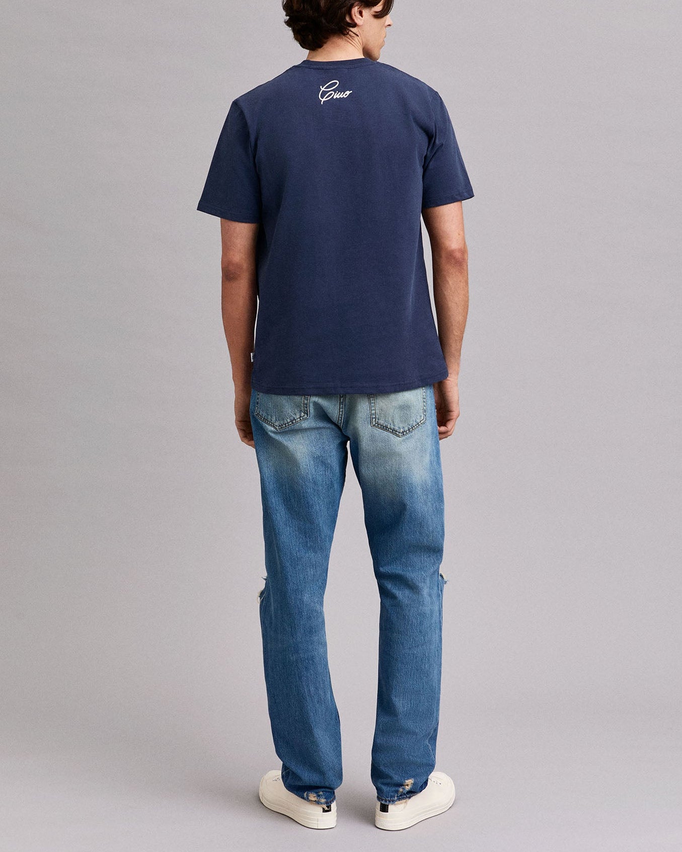 Gino Patch Navy Tee