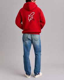 Effortless Red Hoodie