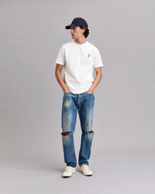 Effortless Print White Tee