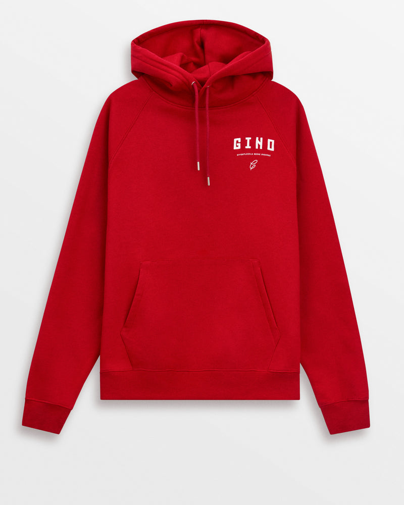 Effortless Red Hoodie