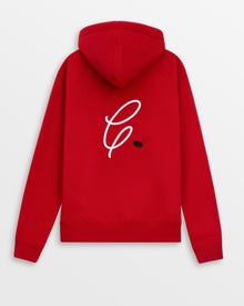 Effortless Red Hoodie