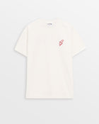 Signature G White Tee