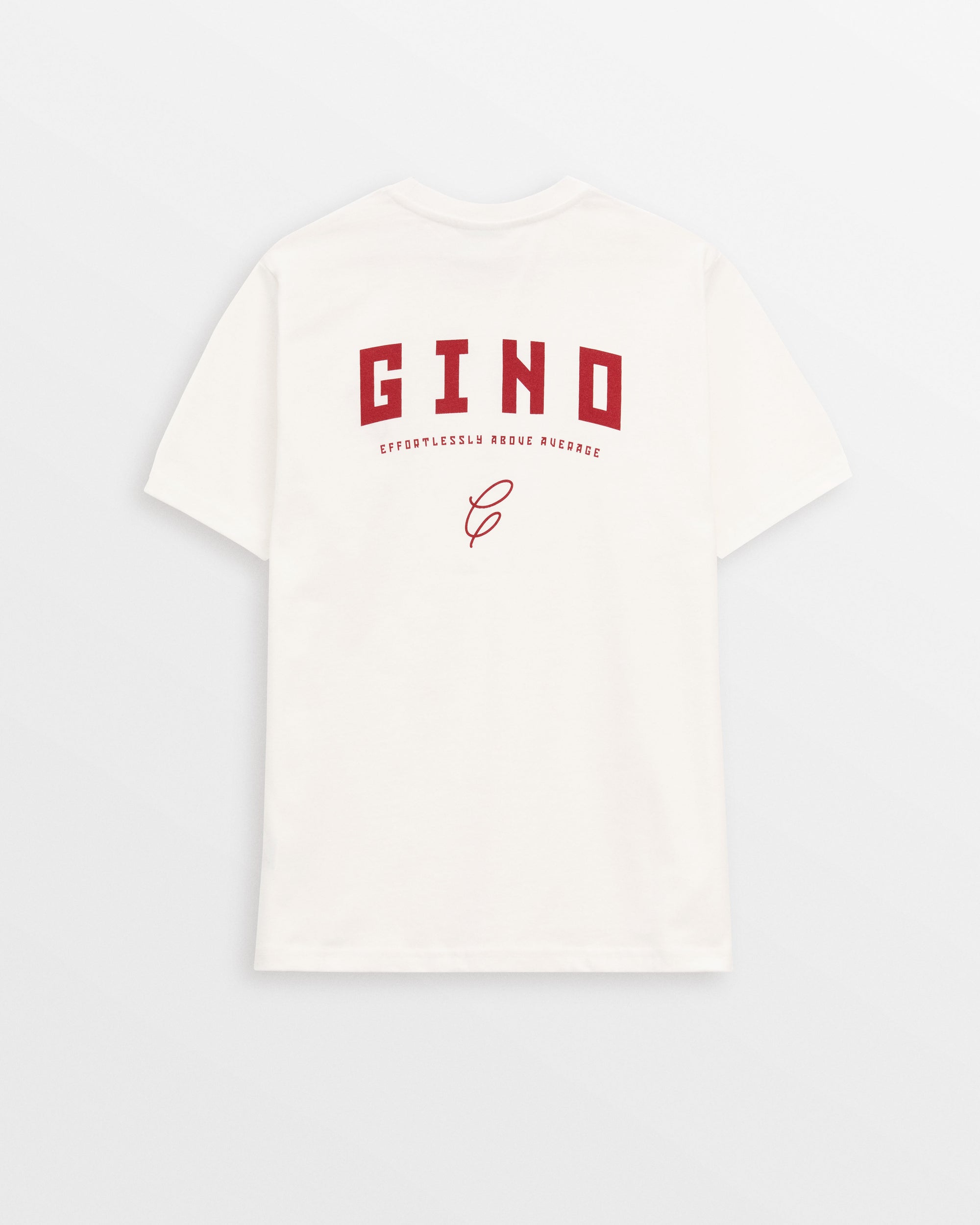 Signature G White Tee