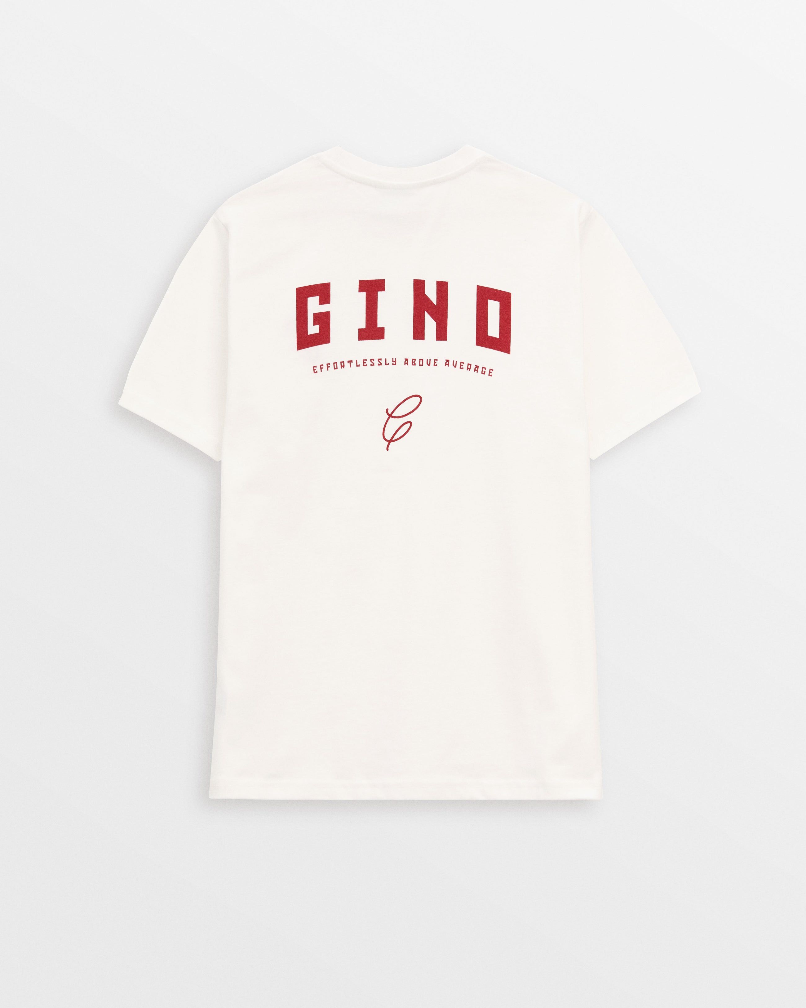 Signature G White Tee