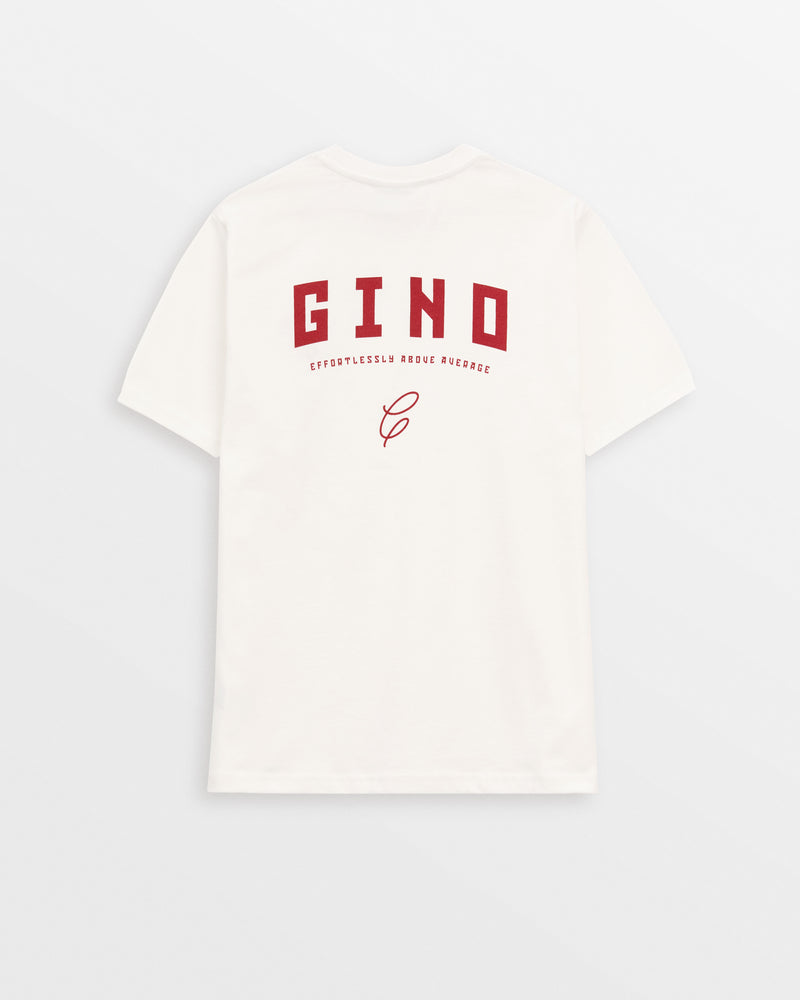 Signature G White Tee