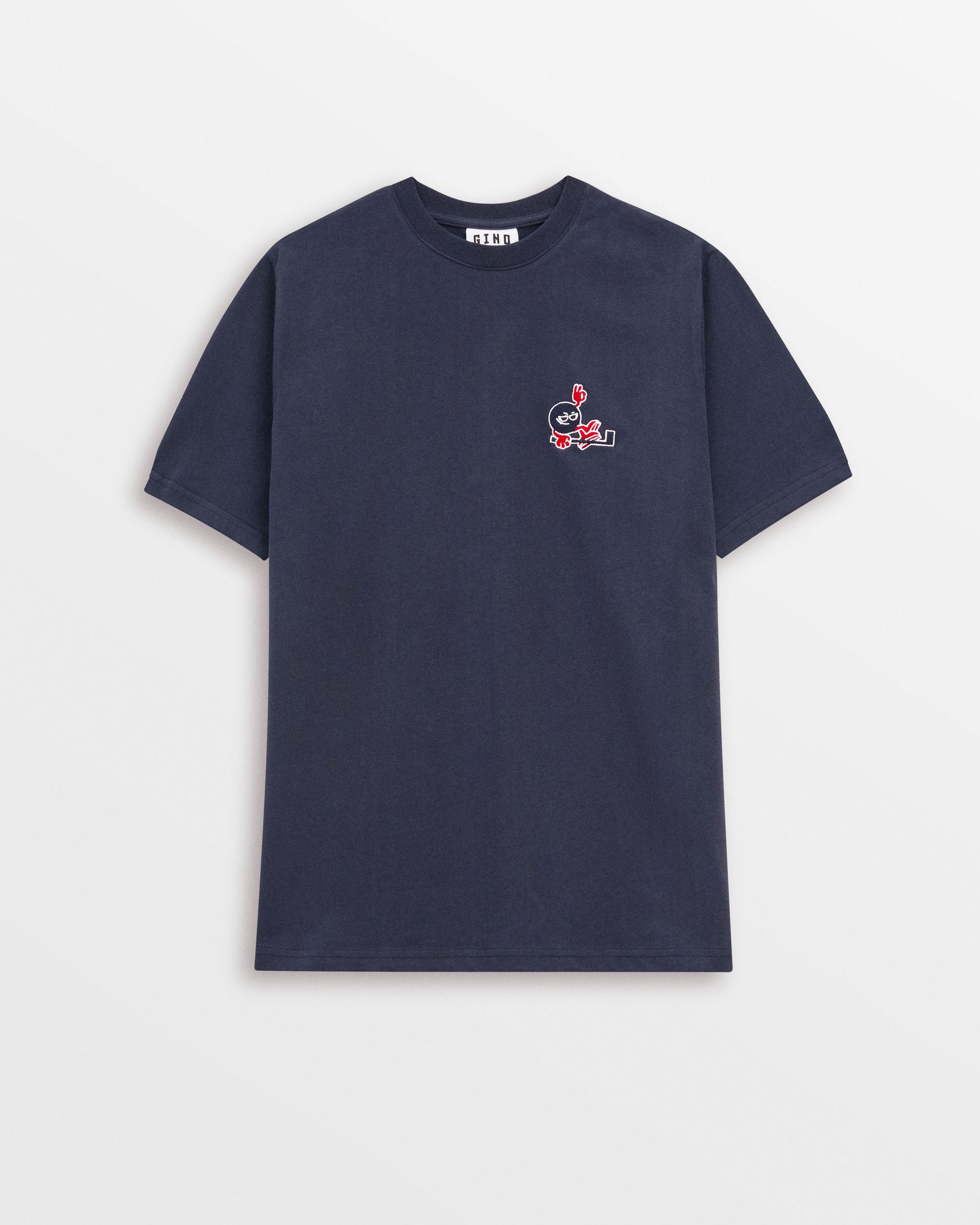 Gino Patch Navy Tee