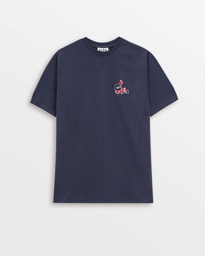 Gino Patch Navy Tee