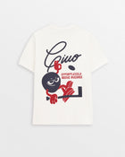 Effortless Print White Tee