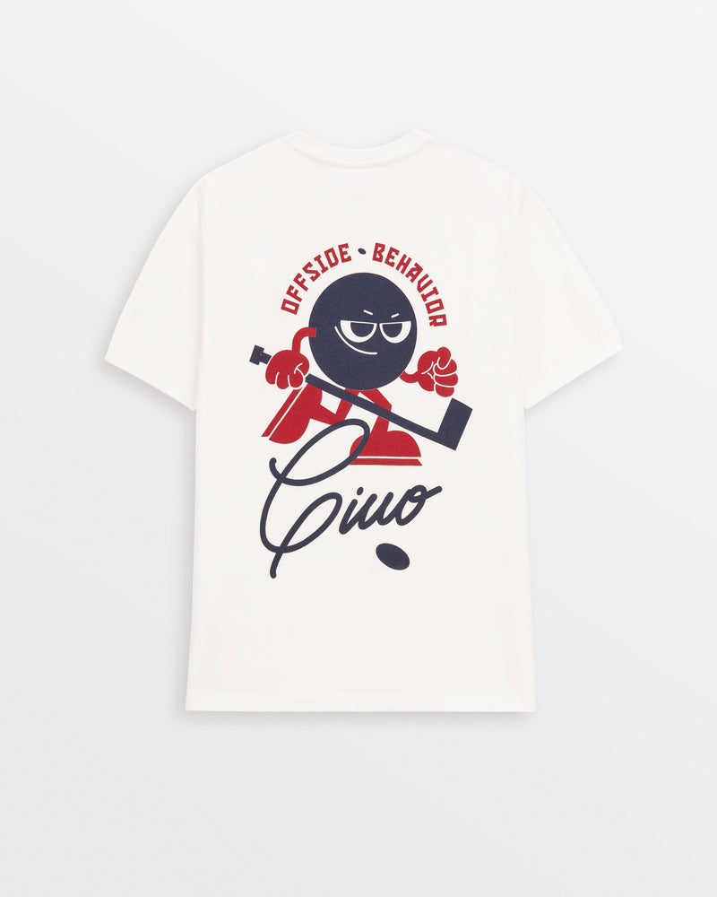 Offside G White Tee