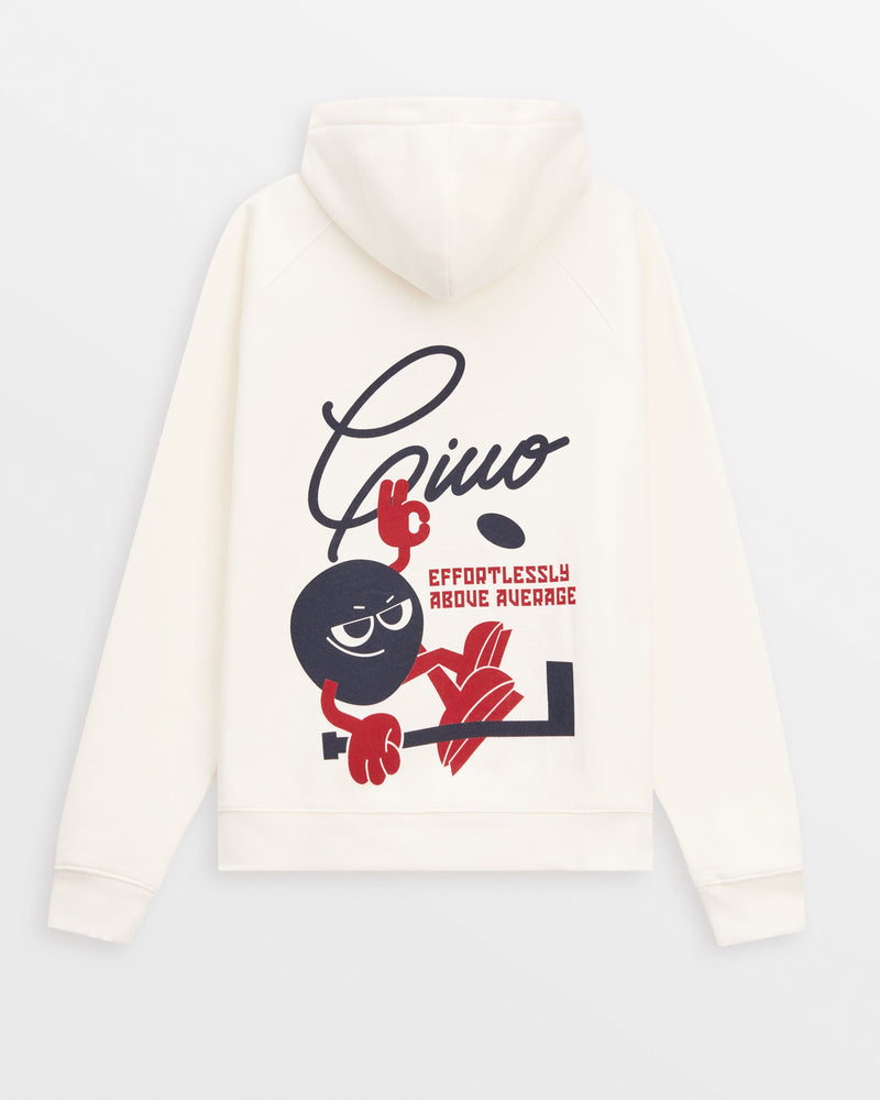 Effortless White Hoodie